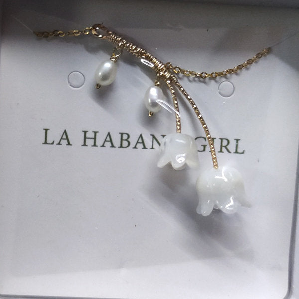 Lily of the Valley Inspired Necklace