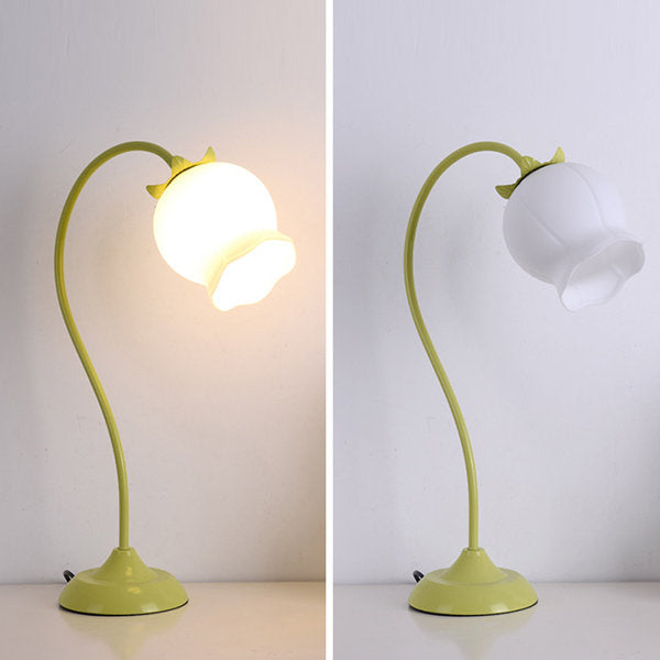 Lily of the Valley Flower Table Lamp