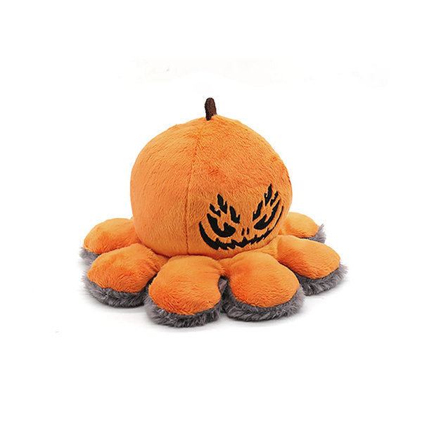 Halloween Flip Pumpkin Octopus Doll