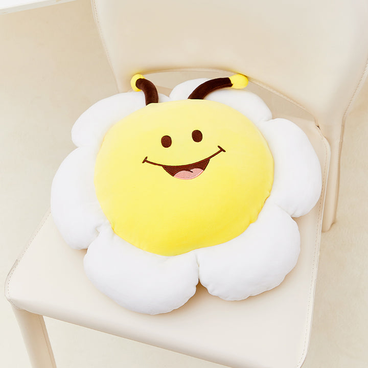 Cute Bee Flower Cushion