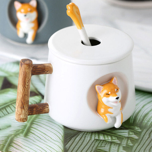 Cute Shiba Inu Drink Mug