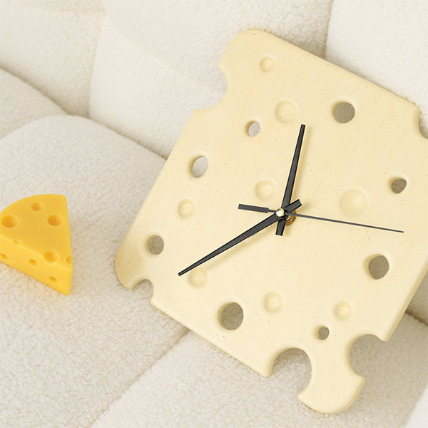 Cheese Inspired Wall Clock