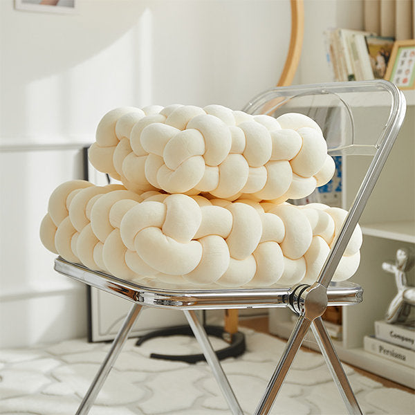 Soft Knotted Cushion