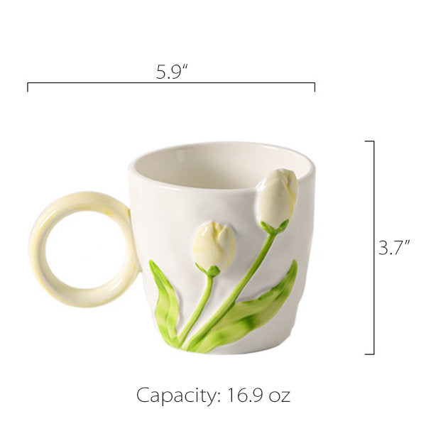 Tulip Ceramic Mug