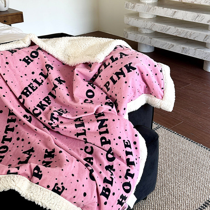 Letters Print Blanket