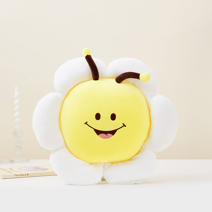 Cute Bee Flower Cushion