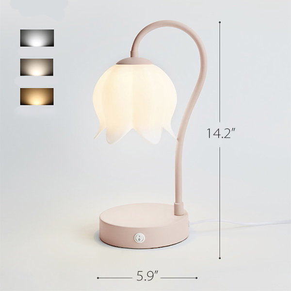 Lily of the Valley Flower Table Lamp