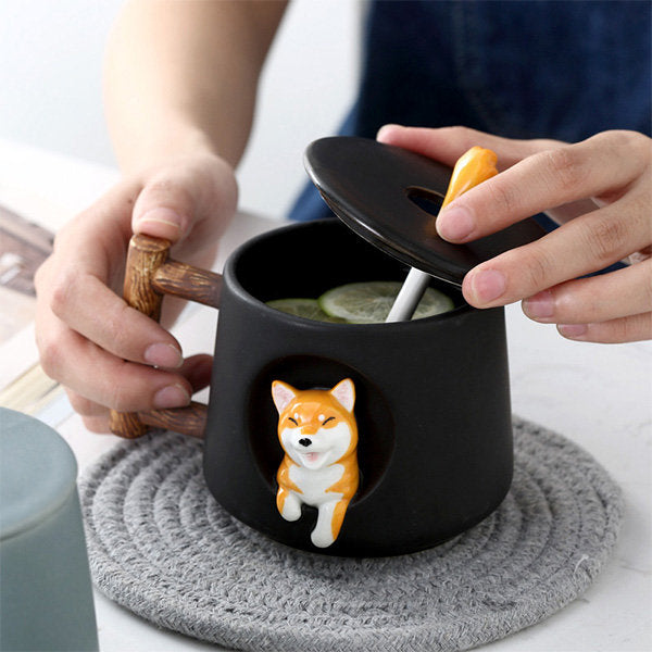 Cute Shiba Inu Drink Mug