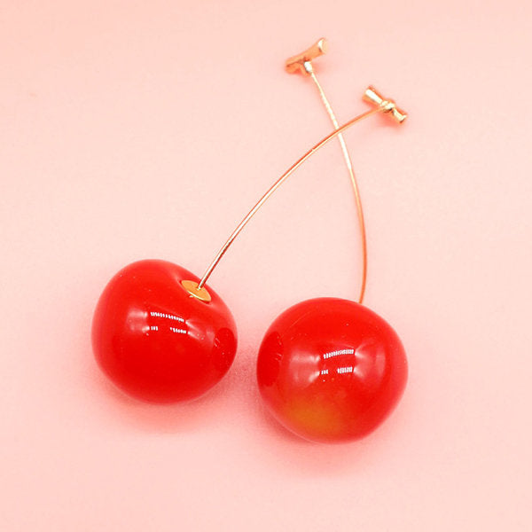 Retro Cherry Dangles