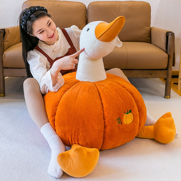 Pumpkin Goose Pillow