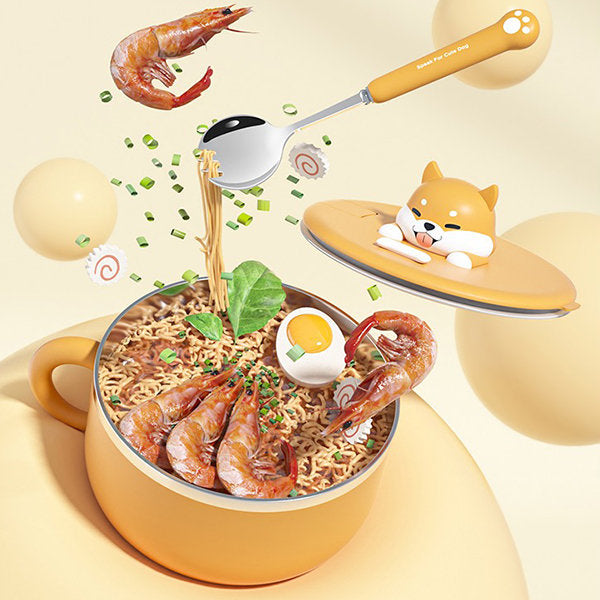 Shiba Inu Instant Noodle Bowl