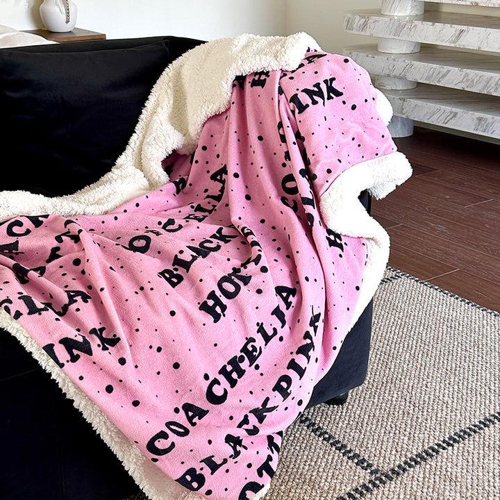 Letters Print Blanket