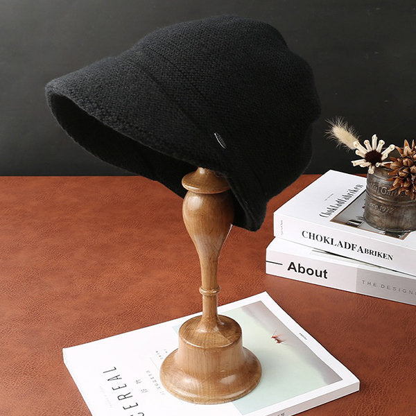 Solid-Color Knit Hat