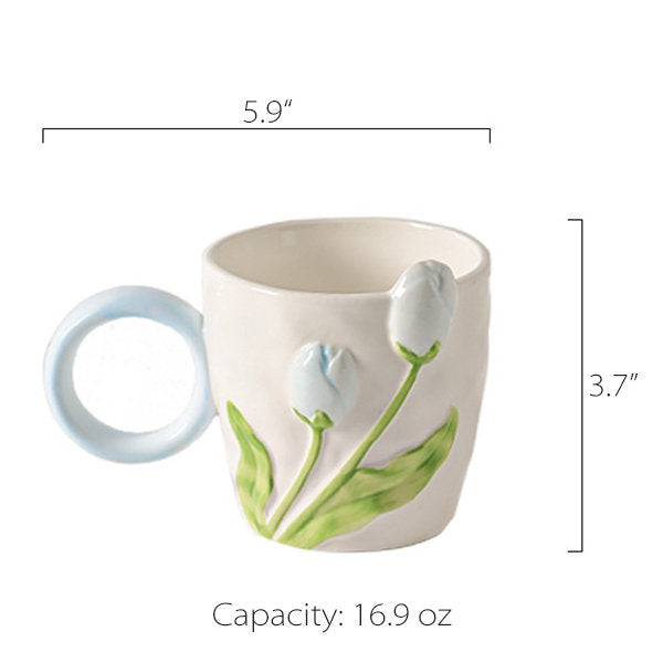 Tulip Ceramic Mug