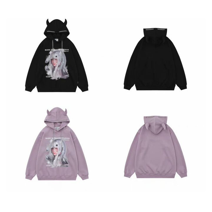 Little Devil  Oversize Hoodie