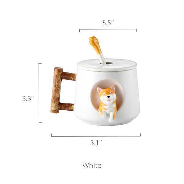 Cute Shiba Inu Drink Mug