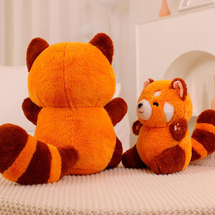 Happy Little Red Bear Plush Toy