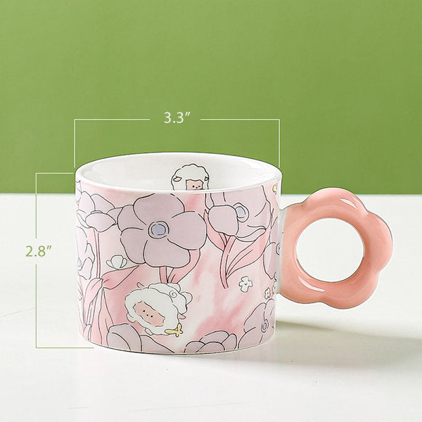 Tulip Bunny Coffee Cup