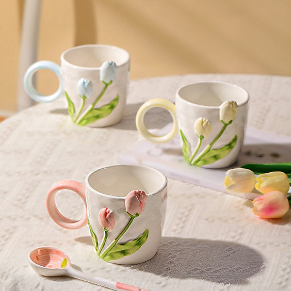 Tulip Ceramic Mug