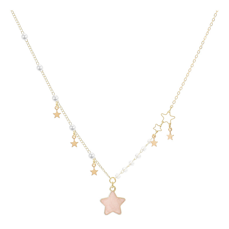 Pink Star Necklace