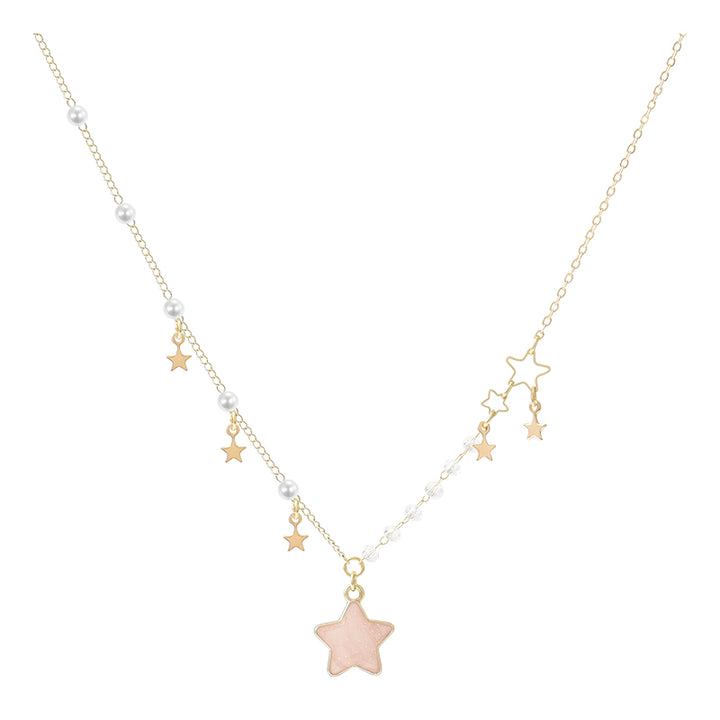 Pink Star Necklace