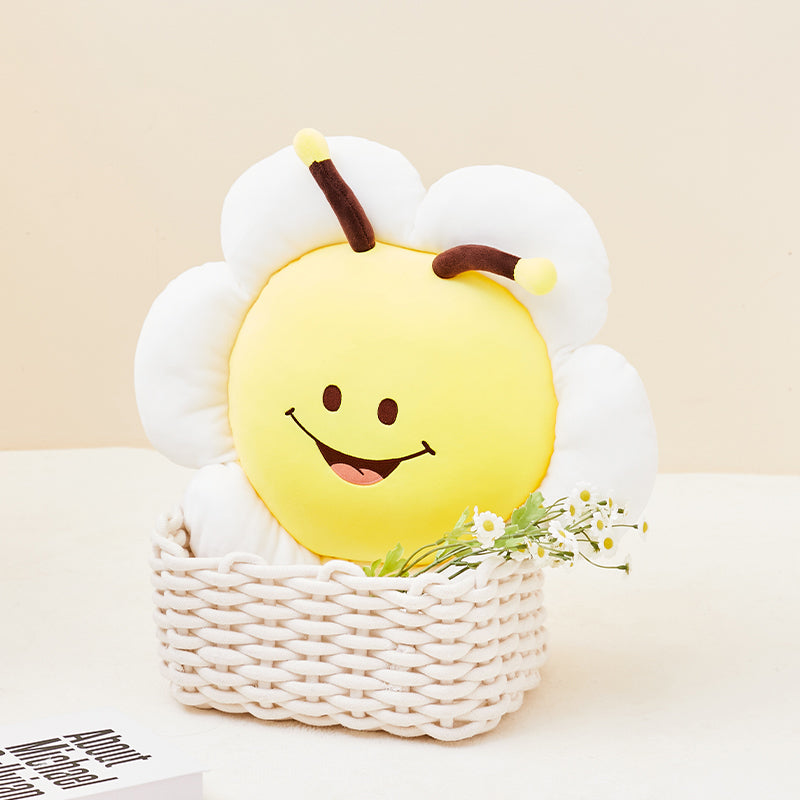 Cute Bee Flower Cushion