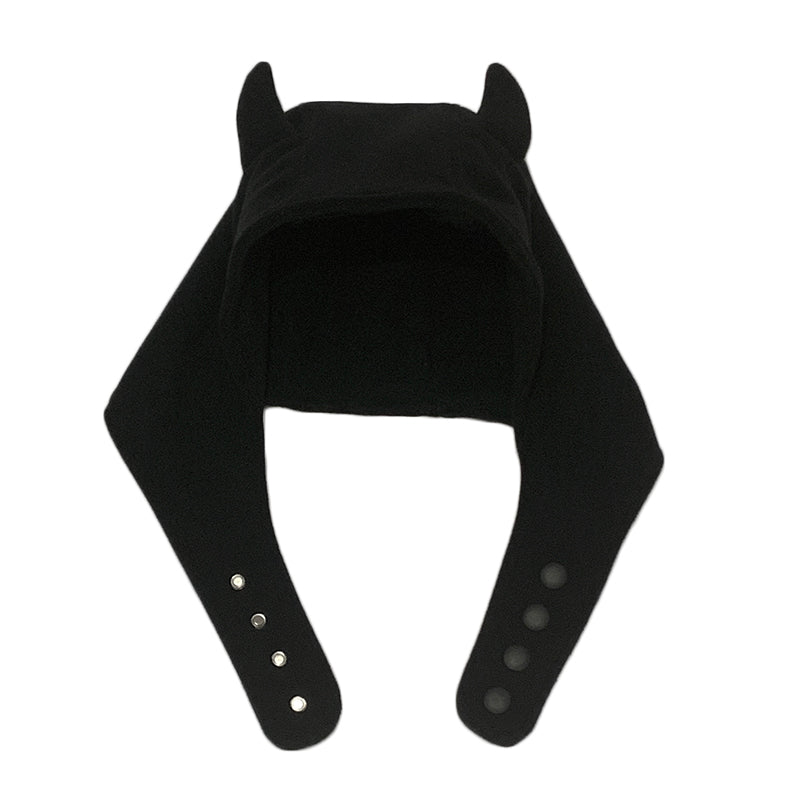 Black Little Devil Ear Hat