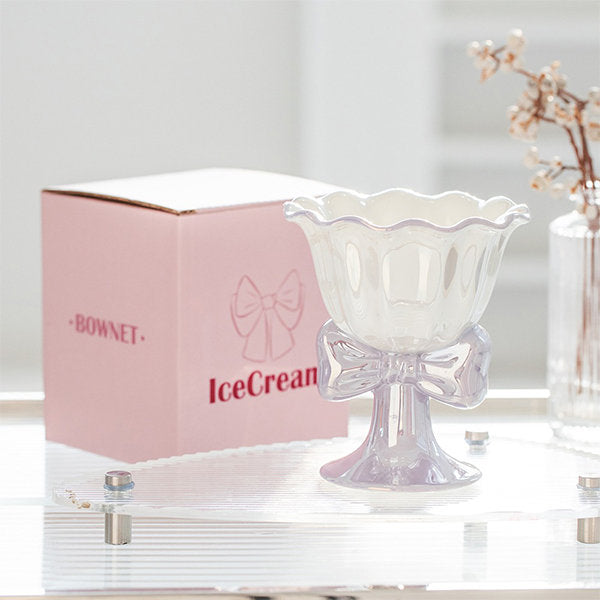 Bowknot Ice Cream Cup