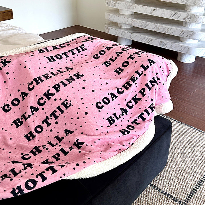 Letters Print Blanket