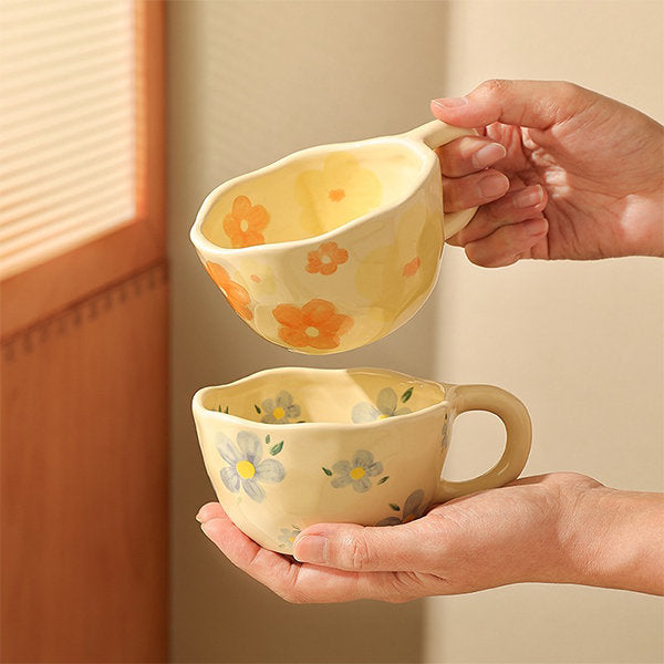 Flower Ceramic Mug