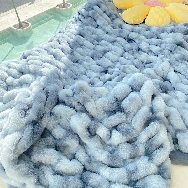 Knitted Warm Blanket