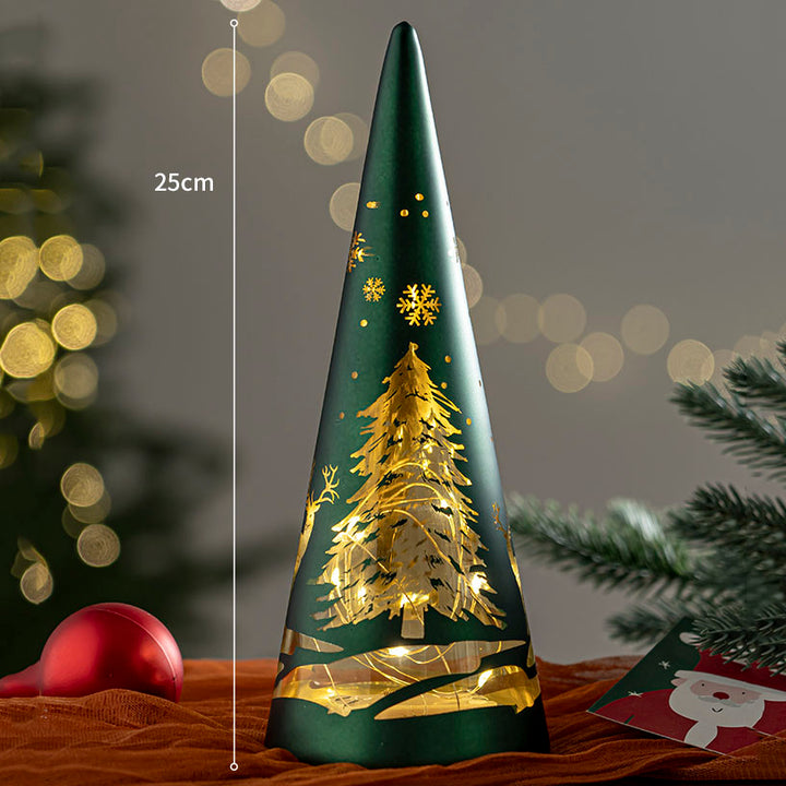 Christmas Tree Cone-Shaped Night Light