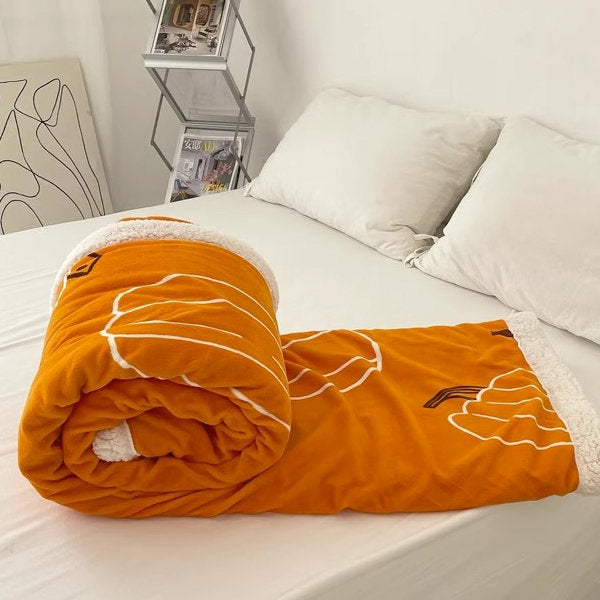 Pumpkin Pattern Blanket