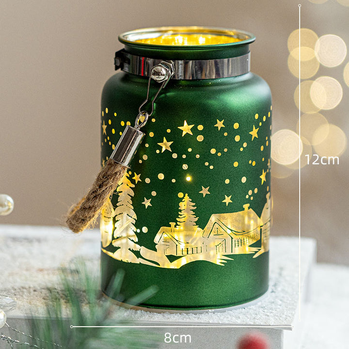 Christmas Glass Cup Ornament