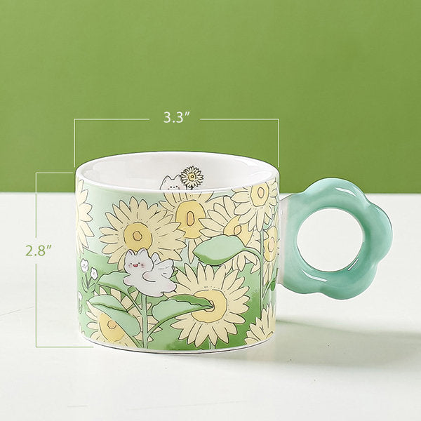 Tulip Bunny Coffee Cup