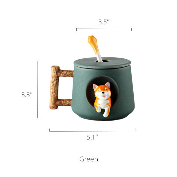 Cute Shiba Inu Drink Mug