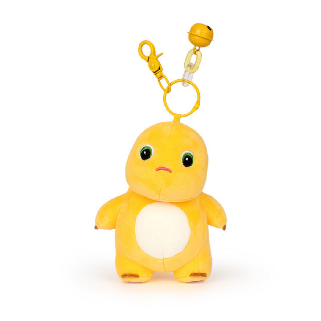 Yellow Baby Dinosaur Hanging Keychain