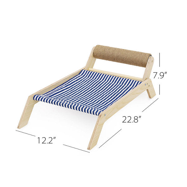 Scratch Board Design Stripe Haven Pet Lounger