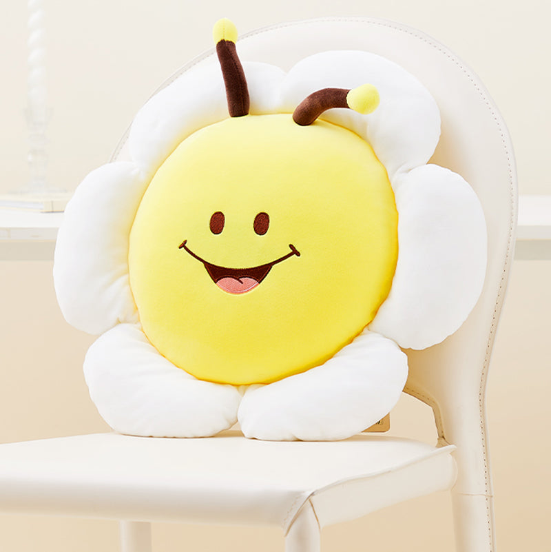 Cute Bee Flower Cushion