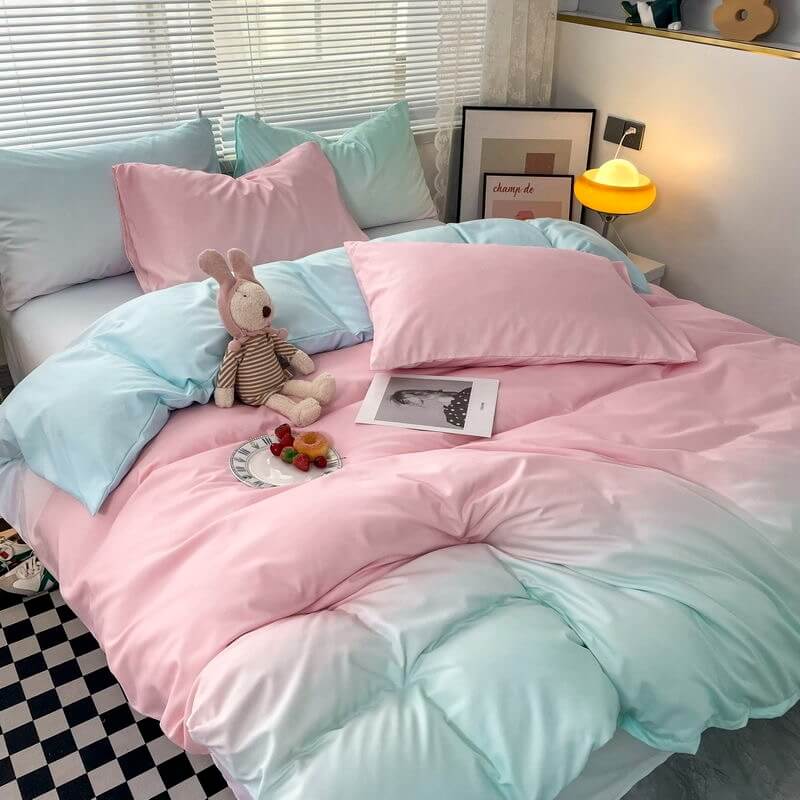 Candy Pastel Gradients Bedding Set