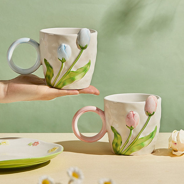 Tulip Ceramic Mug