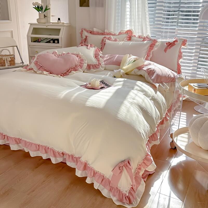 Kawaii Princess Korean Bedding Set