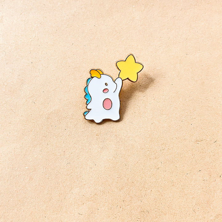Cartoon Cute Dinosaur Brooch