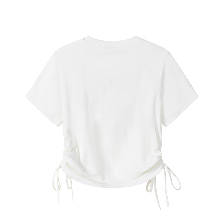 Cute Cat Print Short-Sleeve T-Shirt