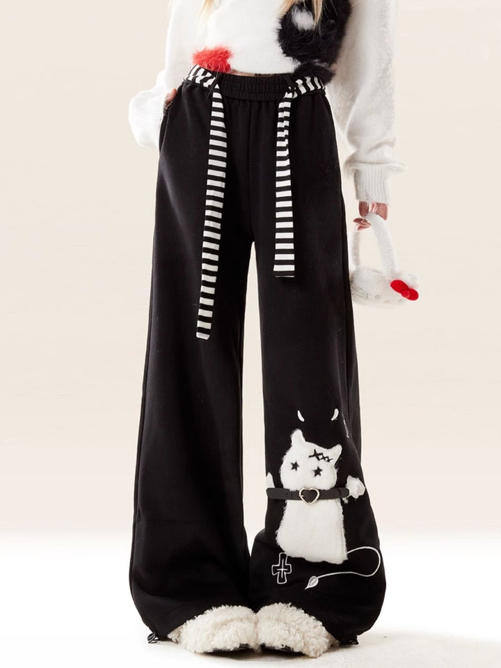 Cozy Black Winter Pants