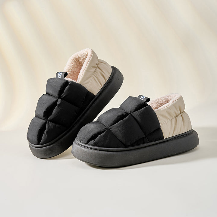 Cute Fashion Tofu Cotton Slippers