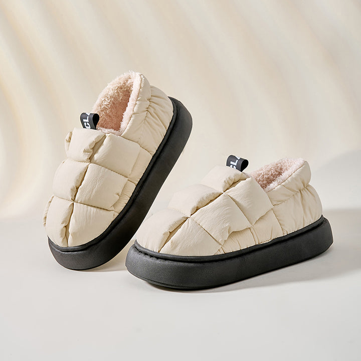 Cute Fashion Tofu Cotton Slippers