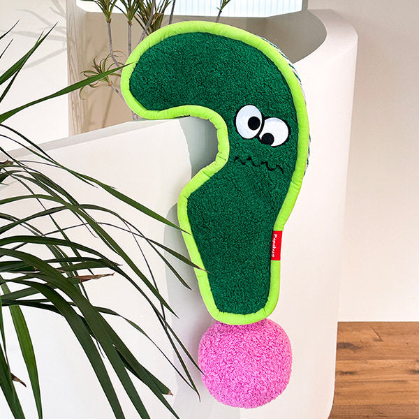 Cute Exclamation and Question Mark Pillow