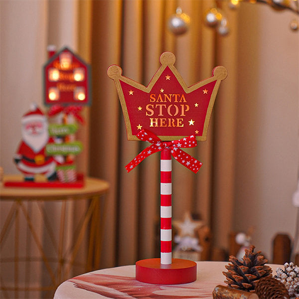 Christmas Signpost Decorative Light