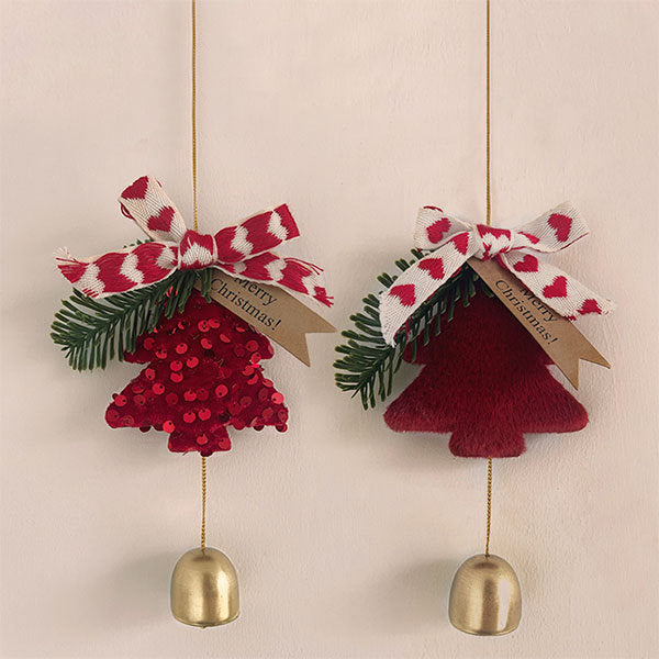 Christmas Tree Bell Ornament